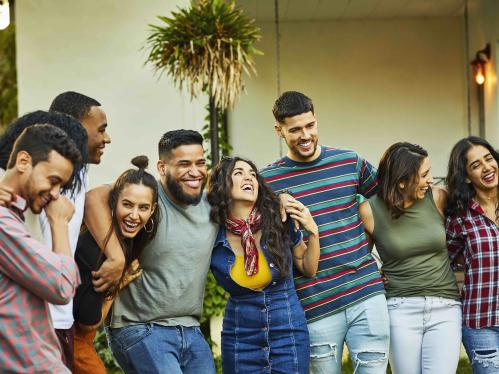 Group of Latinx/Hispanic friends